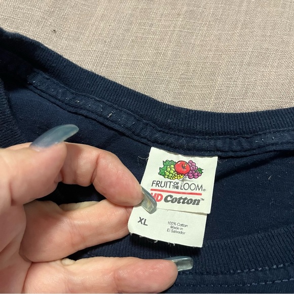 Bike Week Daytona Beach 2018 Navy Blue Short Sleeve graphic Tee Size XL Skull - Picture 4 of 7